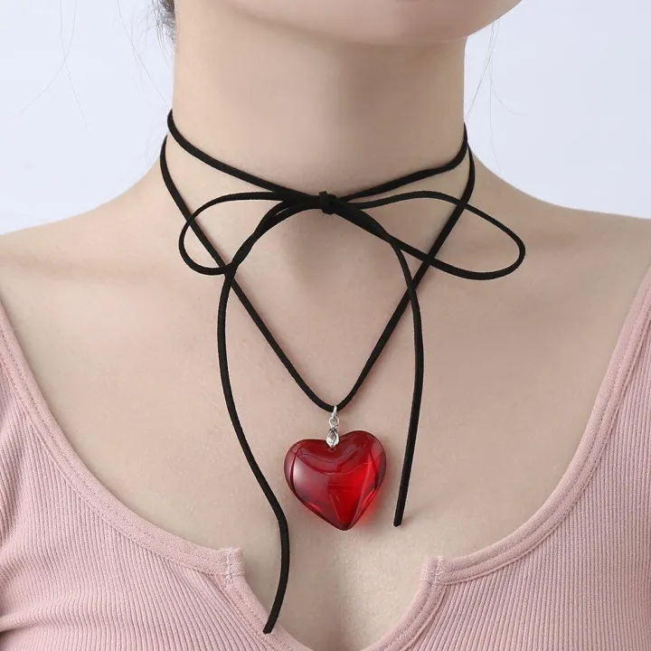 Heart%20Crystal%20Pendant%20Necklace%20Red%20Heart%20Necklace%20Bright%20Red%20Crystal%20Heart%20Charm%20-%20Image%202