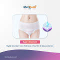 MumBuds Disposable Period Panty L/XL 660 mm (70–120 cm) 3 Pcs | Super Absorbent, Breathable, Lightweight, Leak Protection & Individually Packed. 