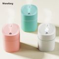 Wenefang 200ml Portable Large Capacity Air Humidifier with Night Light Air Freshener for Bedroom Office Car Tabletop Automatic Power Off. 