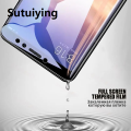 Sutuiying 9D Full Cover Protective Glass For Xiaomi Mi Max 2 3 Tempered Screen Protector Mi 8 Pro A2 Lite 6 6X Protection Glass Film Case. 
