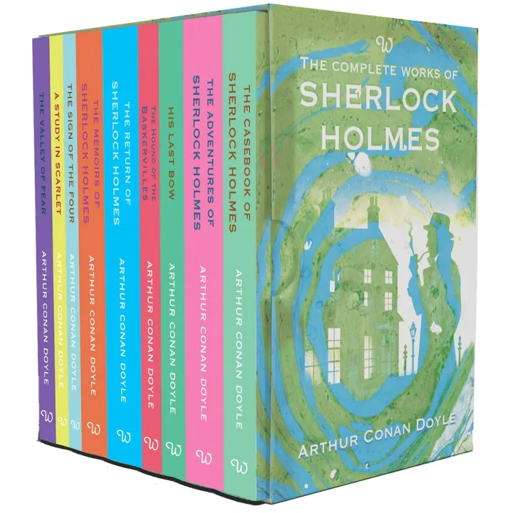 Sherlock Holmes Series Complete Collection 9 Books Set by Arthur Conan ...