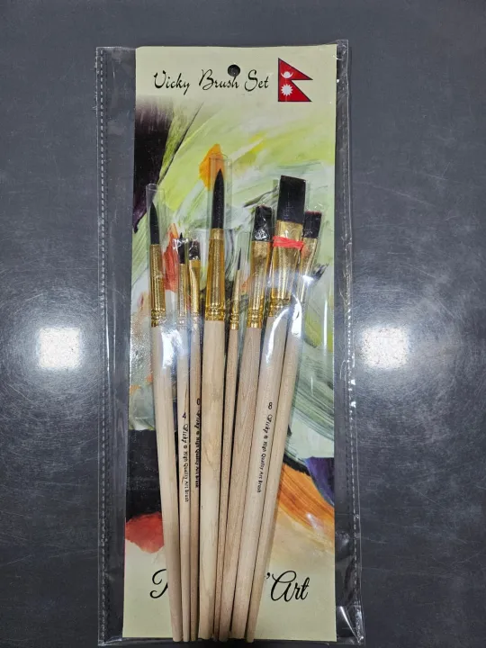 Vicky%20Artist%20Paint%20Brush%20Set%20-%208%20Brushes%20Synthetic,%20For%20Watercolor,%20Oil%20And%20Acrylics%20-%20Paint%20Brush%20Sets%20%7C%20-%20Image%202