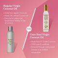 Coco Soul 100% Cold Pressed Virgin Coconut Oil 250ml Edible Best For Baby Massage. 