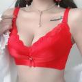 Sales promotion Comfortable Bra Deep V Lace Thin Soft Underwear Lingeries Set Bras Clothing Women Sets Woman Lingerie Push Up Swimwear Top. 