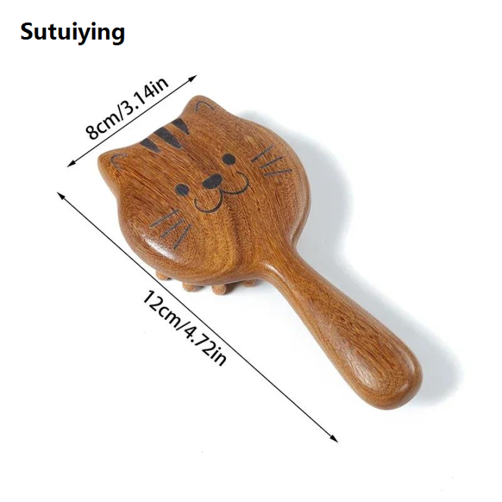 Sutuiying%20Cute%20cat%20shape%20Wood%20hair%20Comb%20for%20small%20children%20kids%20air%20cushion%20New%20wood%20Circular%20Scalp%20massage%20Combs%20Household%20Use%20Makeup%20Tools%20-%20Image%206