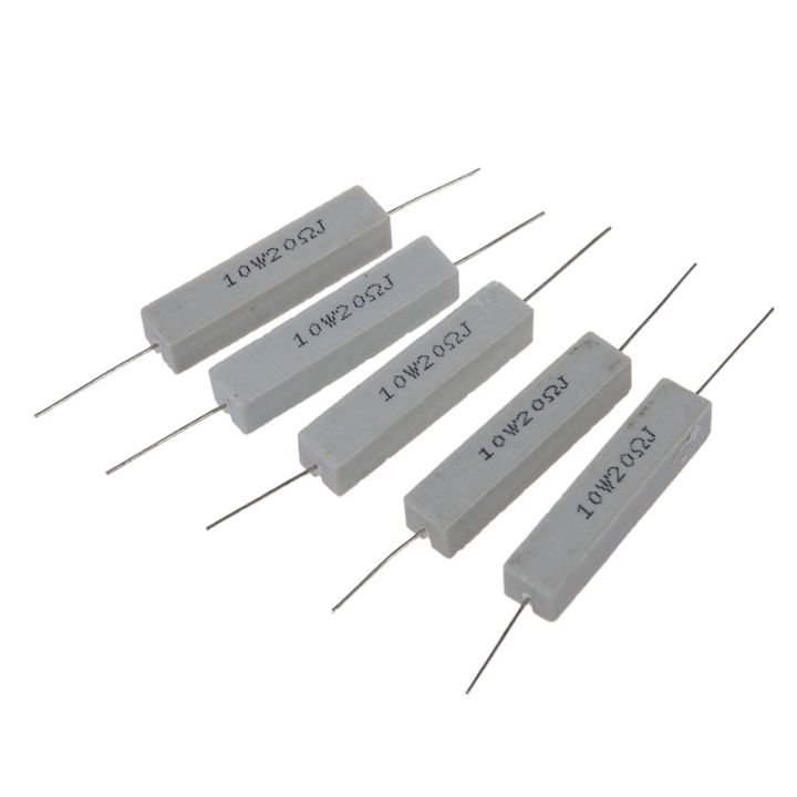 Resistore in alluminio Wirewound 2pcs Resistenza ad alta potenza,25W 0.01R