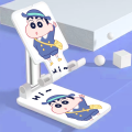 Crayon Shinchan Desktop Mobile Phone Stand Suitable For IPhone IPad Cartoon Cute Lift Stand Multi-function Folding Stand. 