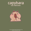 Capybara Patch Iron On Patches For Clothing Stickers Embroidered Patches On Jackets DIY Clothes Stripes Stickers. 