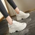 New Brand Wedge Shoes Fashion Thick-soled Casual Ladies Comfortable Sneakers. 