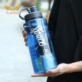 SuperRide 1100/1500/2000/3000ml Water Bottle High Capacity Drop-resistant Heat-resistant Water Bottle Motivational Sport Water Bottle for Outdoor. 