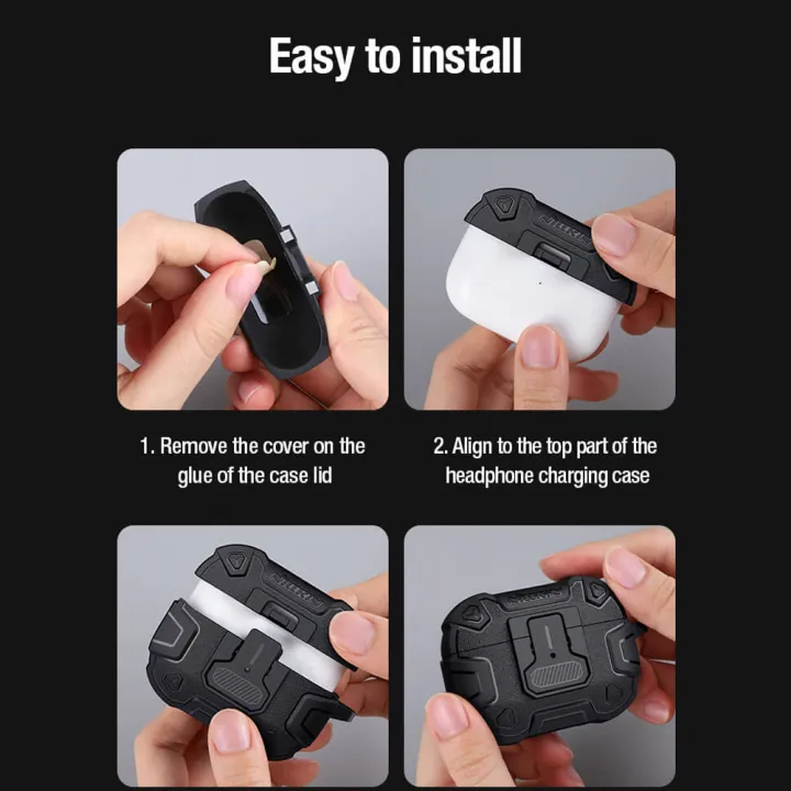 Nillkin%20Bounced%20Pro%20Case%20AirPods%20Pro%202%20By%20Panchakumari%20Mobile%20Hub%20Protective%20Cover%20-%20Image%206