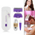 2 In 1 Epilator Finishing Touch Hair Remover Hair Removal Instant&Pain Free Laser Sensor Light Safely Shaver Usb Cable Charge. 