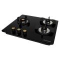 Faber, Hob Maxus HT 603 CRS BR CI AI, 3 Burner- Black Glass. 