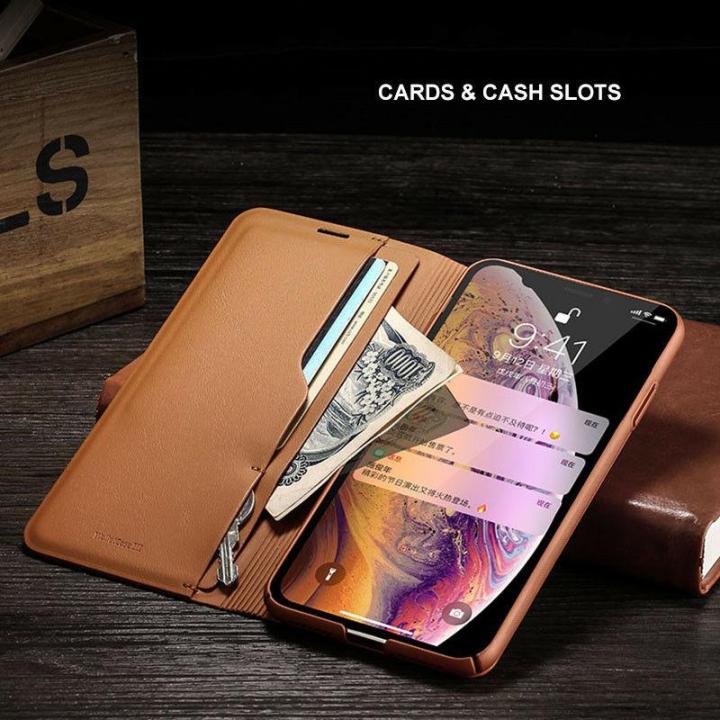X-Level%20Wallet%20Leather%20Stand%20Flip%20Cover%20For%20Samsung%20Galaxy%20S10-%20Black%20-%20Image%208