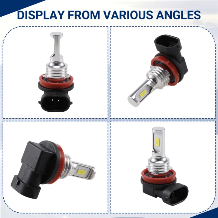 Super%20Bright%20H8%20H9%20H11%20LED%20Headlight%20Bulb%20Kit%20HIGH/LOW%20Beam%20-%20Image%205
