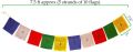 AIOG - Traditional Tibetan Prayer Flags  Windhorse Prayer Flags Made In Nepal Size (7.5" By 7.5"). 