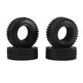 NAMUNY 4PCS 75MM 1.55Inch Tires Tyre for RC Crawler Car Axial Jr 90069 D90 CC01 LC70 MST JIMNY. 