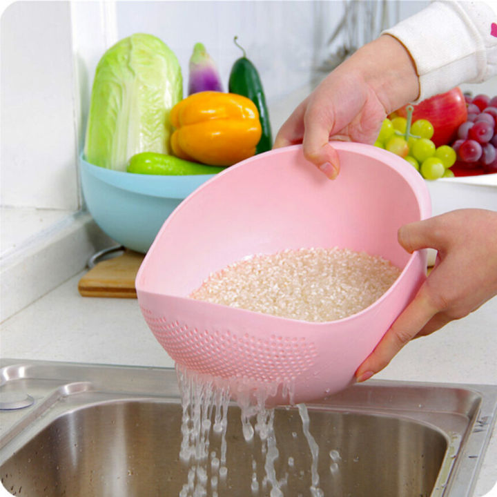 Rice%20&%20Vegetable%20Washer%20Colander%20-%2031Cm%20X%2024Cm%20X%2018Cm%20-%20Multi-Color%20-%20Image%202