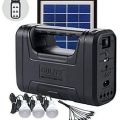 Gdlite GD-8017A Solar Home Lighting System with 3 Led Bulbs. 