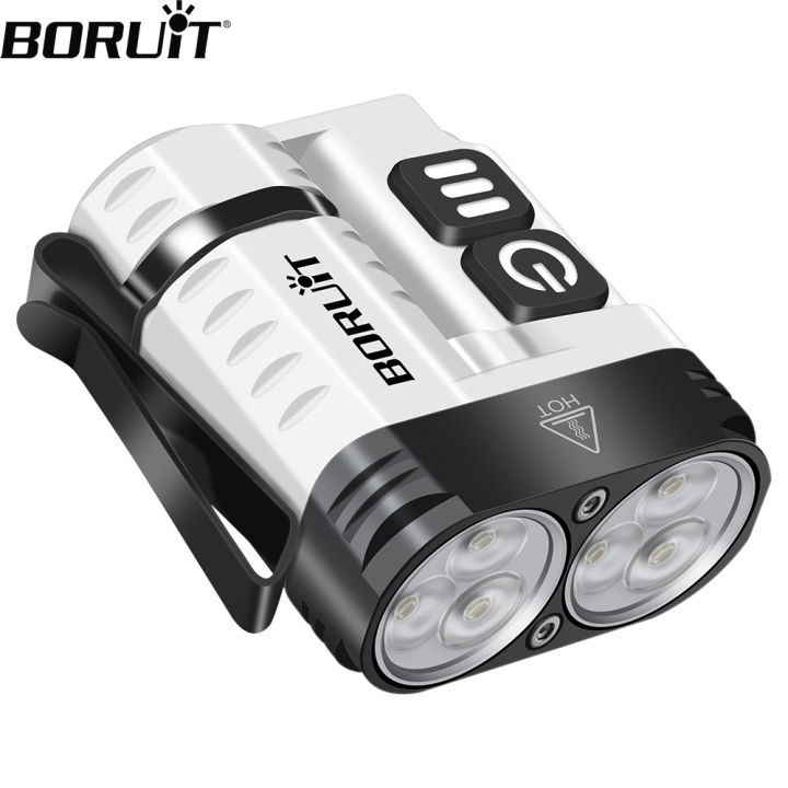 New%20BORUiT%20U6%20SST20%20LED%20EDC%20Flashlight%20Keychain%20Work%20Light%20Type-C%20Rechargeable%20Clip%20Torch%20with%20Magnet%20Camping%20Pocket%20Lantern%20-%20Image%202
