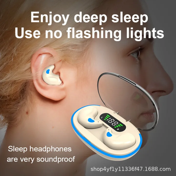 Cross-Border%20New%20Products%20X55%20Wireless%20Bluetooth%20Headset%20TWS%20Binaural%20Ultra-thin%20Portable%20Sleep%20Ear%20Patch%20Painless%20Hot-selling%20Foreign%20Trade%20-%20Image%205