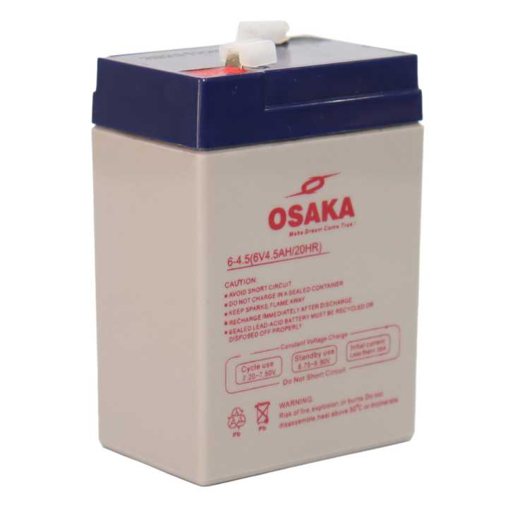 6V 4.5AH/20Hr Sealed Lead Acid Battery