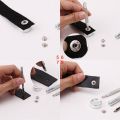 25pcs silver + 25 pcs bronze 10mm Snap Button Metal + tool set for leather handbags. 