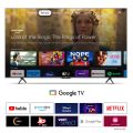 TCL 189 cm (75 inches) 4K Ultra HD Smart QLED Google TV 75C655 (Black). 