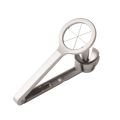 Practical Aluminum Alloy Manual Egg Cutter Portable Multi-functional Preserved Egg Splitter Section Divider Durable Food Splitter Home. 