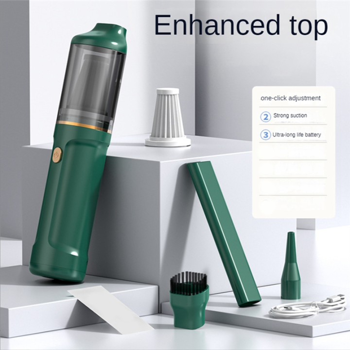 OYPFXMI%20Cordless%20Car%20Vacuum%20Cleaner%20Cordless%20Handheld%20Car%20Vacuum%20Cleaner%20Household%20Car%20Dual-Purpose%20Mini%20Vacuum%20Cleaner%20Green%20-%20Image%204