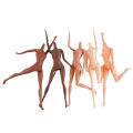 11 Movable Joints African Doll Nude Body Black Skin Kids Pretty Girl Toy Gift YUMAN. 