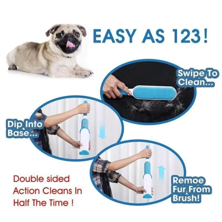 Dog%20Brush%20/Pet%20Fur%20Remover%20With%20Self-Cleaning%20Base%20-%20Image%203