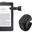 Linguolin 2025 E-Reader Controller Bluetooth-Compatible 5.3 Camera Shutter Smart Phone Auto Clicker Ring for TikTok for Android IPhone Tablets. 