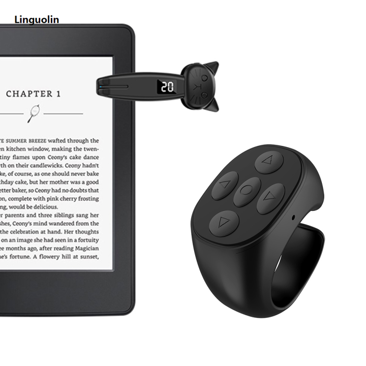 Linguolin%202025%20E-Reader%20Controller%20Bluetooth-Compatible%205.3%20Camera%20Shutter%20Smart%20Phone%20Auto%20Clicker%20Ring%20for%20TikTok%20for%20Android%20IPhone%20Tablets%20-%20Image%202