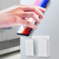 Box Samsung Xiaomi in the stand wall mounted 2 piece set of mobile charging dock mobile phone suitable for Huawei Poco lazy sticky remote control storage. 