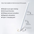 Stylus Pen For Apple Pencil Ipad Pro 13 12.9 11 6th 2024 Air 5 4 3 M2 M4 Mini 6 10 9 7 8th 9th 10th Generation Tablet Touch Pens. 