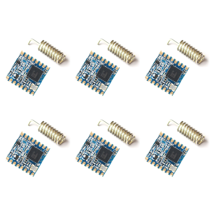 6X Lora Module SX1276 Wireless Transceiver Module Spread Spectrum Long-Range Wireless Communication(915Mhz)