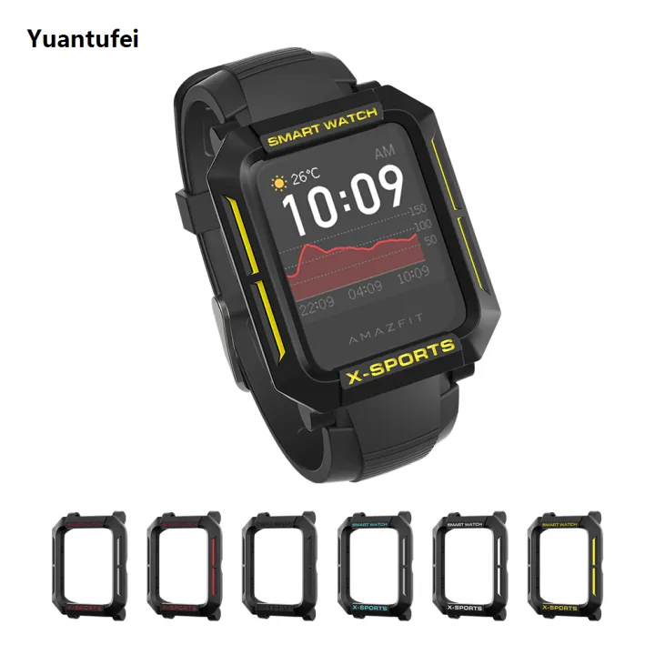 Yuantufei%20%E3%80%90BridgeCraft%E3%80%91For%20Amazfit%20Bip%20Case%20Smart%20Watch%20protector%20for%20Xiaomi%20New%20Tough%20Armor%20Cover%20Huami%20Bip%20Lite%20Bip%20S%20Bumper%20TPU%20Shell%20Multicolor%20-%20Image%203