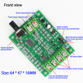 Hard Drive Motor 3/4 Wire 7V-12V Brushless DC Motor Driver Controller Board With Reverse Voltage Over Current Protection Netiie. 