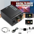 Digital to Analog Audio Converter Optical Fiber Audio Decoder. 