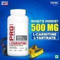 GNC L-Carnitine 500mg- 60 Tablets With Burns Fat For Instant Energy & Extreme Performance. 