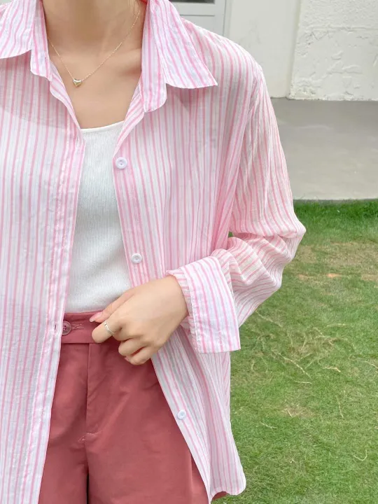 Women's%20Lining%20Shirts%20Long%20Sleeve%20Solid%20Color%20Lapel%20Button%20Placket%20Slim%20Fit%20Classic%20Style%20for%20Spring%20Autumn%20And%20Winter%20-%20Image%202