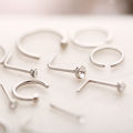 Mix 22pcs Stud Nose Ring Hoop Septum Helix Nostril Piercing Labret Lip Cartilage SEVICH. 
