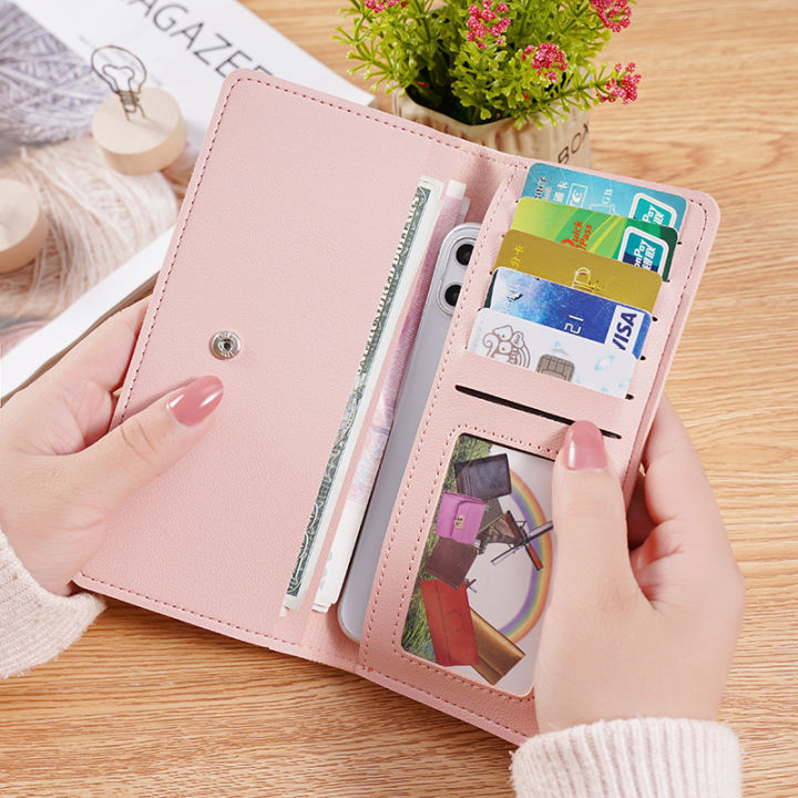 2022%20New%20Fashion%20Long%20Female%20Wallet%20Simple%20Trendy%20Buckle%20Ladies%20Large%20Capacity%20Clutch%20Wallet%20Luxury%20Designer%20Wallets%20Purses%20-%20Image%204