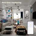 ARELENE Tuya ZigBee Smart Vibration Sensor Real Time Monitoring Door Window Detection Alarm Smart Security Protection System. 