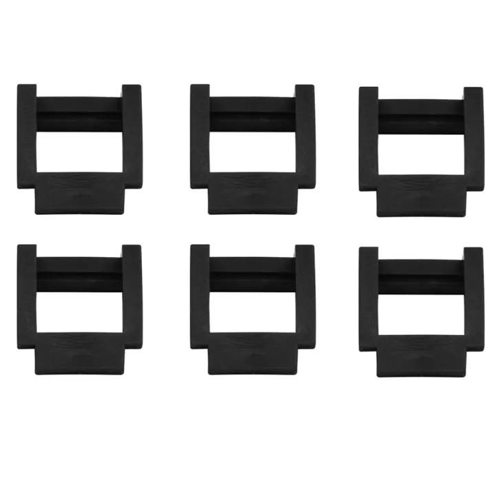 6Pcs PCIe Riser Clip Lock Mining PCIE Riser 1X Retainer Vertical Mount ...