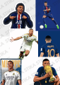 Kylian Mbappé Stickers Pack of 25 / 50 PCS  – Waterproof for Laptop, Guitar, Bike & Bottles. 