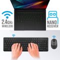 ZEBRONICS Zeb Companion 200 Wireless Keyboard And Silent Operation Mouse Combo Set. 
