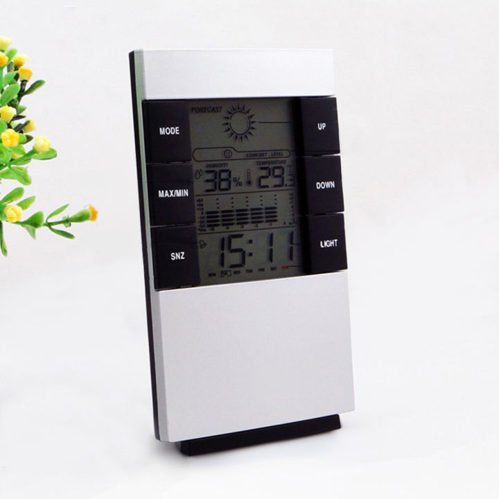 Digital%20Hygrometer%20Thermometer%20Calendar%20Weather%20Time%20Alarm%20Clock%20with%20Backlight%20-%20Image%203