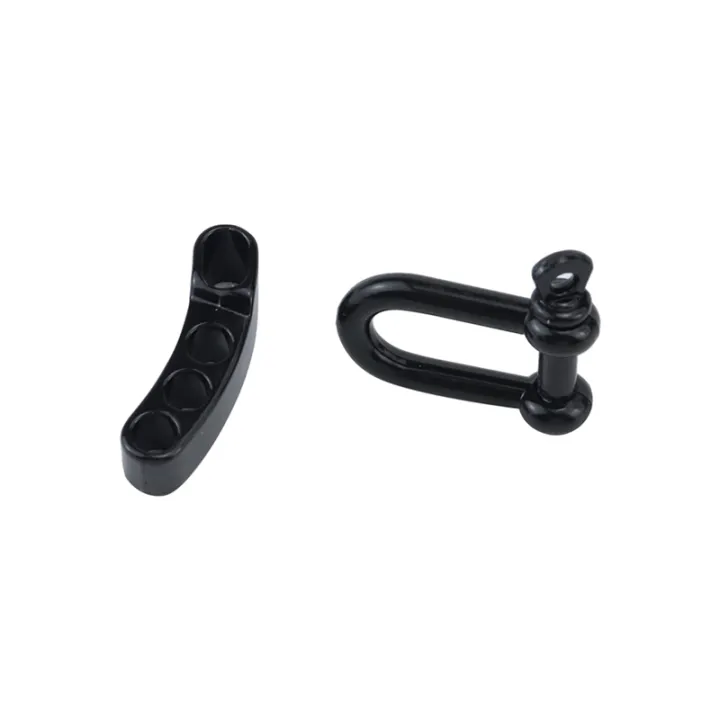 Nullmul%2020Pcs%20Paracord%20Bracelet%20Shackle%20Buckle,%20Bow%20Anchor%20Shackle%20Clasp%20D%20Shackle%20Clip%20Adjustable%20for%20Survival%20Bracelet%20Black%20-%20Image%204